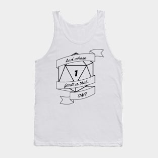 Whose Fault, GM (Light) Tank Top